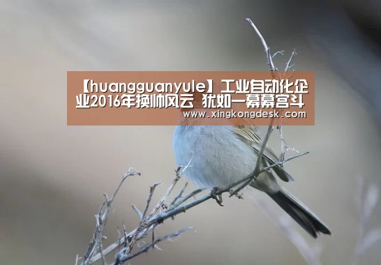 【huangguanyule】工业自动化企业2016年换帅风云 犹如一幕幕宫斗戏(图2) 皇冠娱乐
